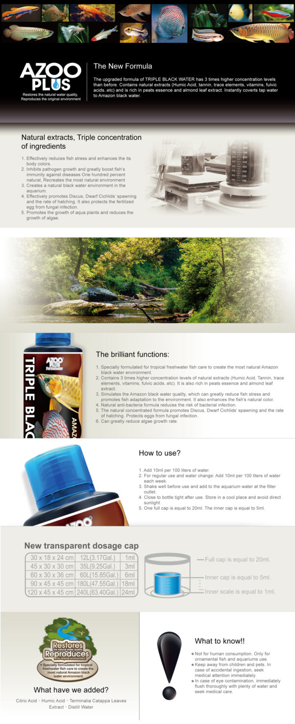 Azoo Plus Triple Black Water