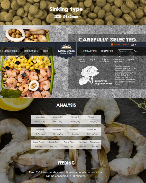 Ultra Fresh Carnivorous Shrimp Pie