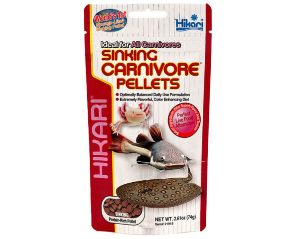 Hikari Tropical Sinking Carnivore Pellets 74g