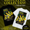 Urban Fins Monster Collection – Issue 2: Siamese Tigerfish premium cotton T-shirt