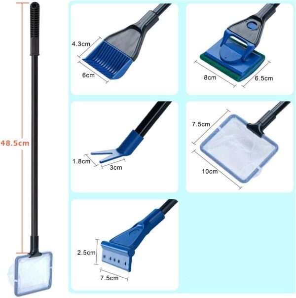 Aquarium Cleaning Set – 5 in 1