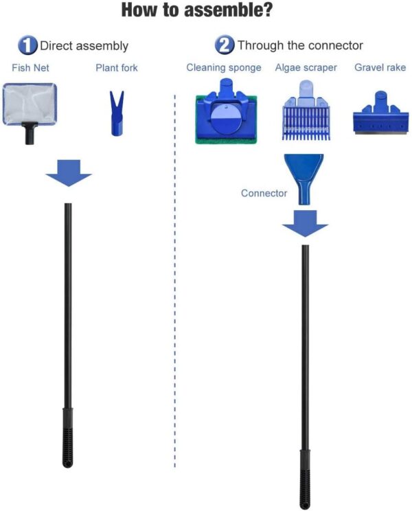 Aquarium Cleaning Set – 5 in 1