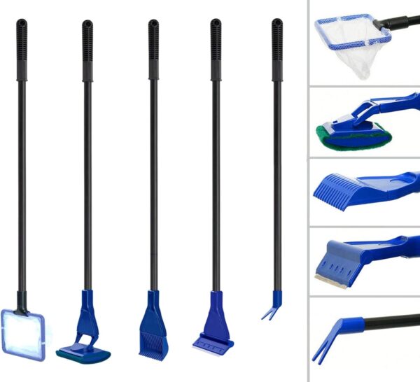 Aquarium Cleaning Set – 5 in 1
