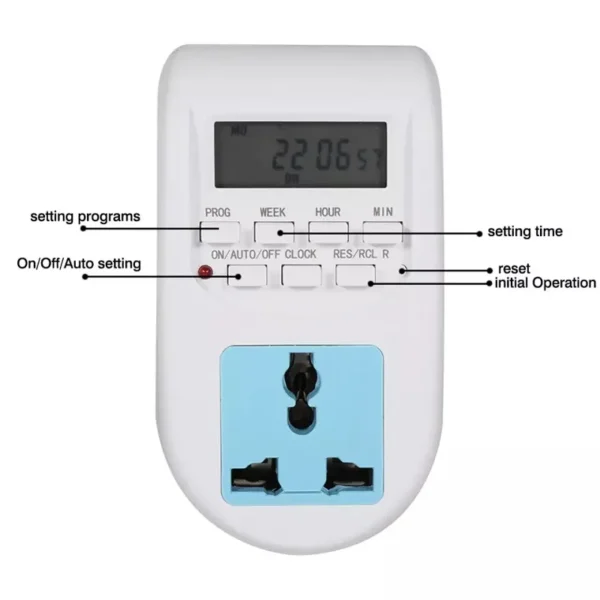Digital Programmable Timer Plug