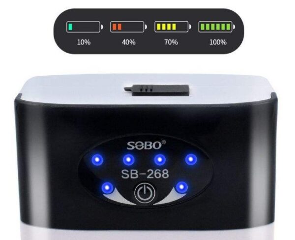 SOBO AC/DC Air Pump SB-268 (Dual Output)