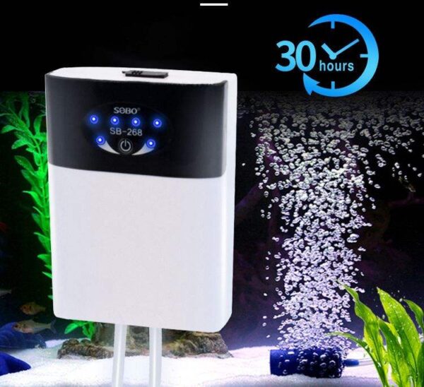 SOBO AC/DC Air Pump SB-268 (Dual Output)