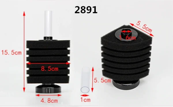 XINYOU XY-2891 Corner Sponge Filter