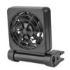 Single head aquarium cooling fan reducing tank water temperature