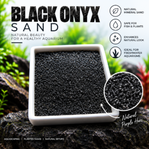 Black Onyx Sand for Aquariums